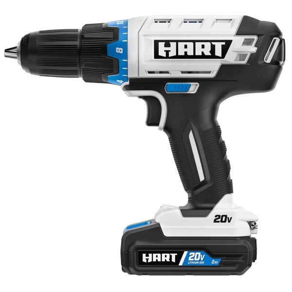 HART 20-Volt Cordless 6-Tool Combo Kit (1) 4.0Ah   (1) 1.5Ah Lithium-Ion Batteries, Charger and Storage Bag - Image 4