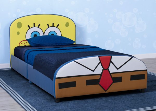 Nickelodeon SpongeBob SquarePants Upholstered Twin Bed by - Image 3