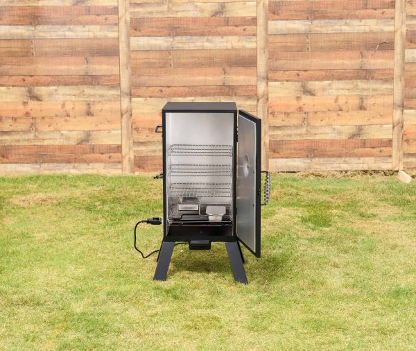 John McLemore Signature Series 530-Sq in Black Electric Smoker - Image 12