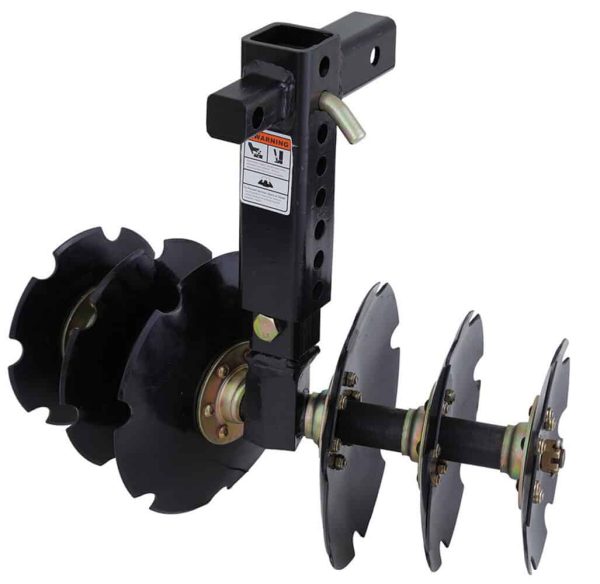 GroundHog Max 21-in Square 2-in receiver Carbon Steel Disc Harrows