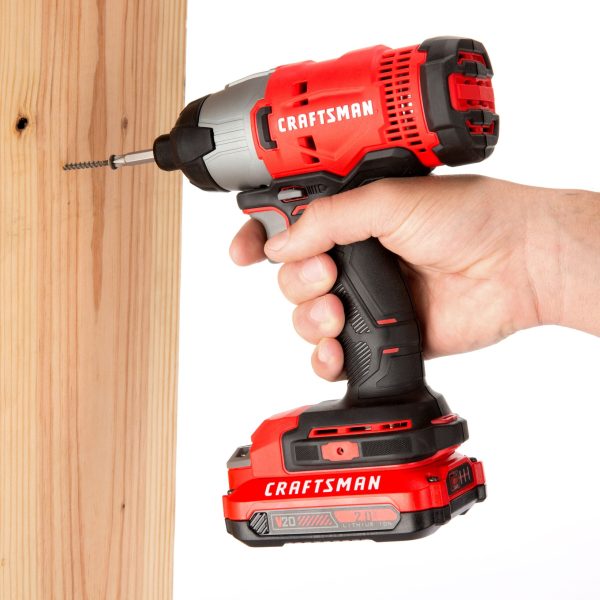 V20 6-Tool 20-volt Max Power Tool Combo Kit with Soft Case (2 Li-ion Batteries Included and Charger Included) - Image 8
