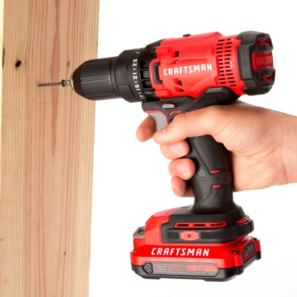 V20 6-Tool 20-volt Max Power Tool Combo Kit with Soft Case (2 Li-ion Batteries Included and Charger Included) - Image 9