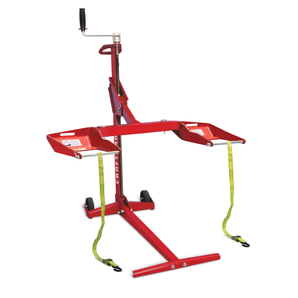 Lift for Riding Mower   Front-Load Capacity of 500 lbs, 24-in Height, Compatible with Most Garden Tractors and ZTR Mowers - Image 3