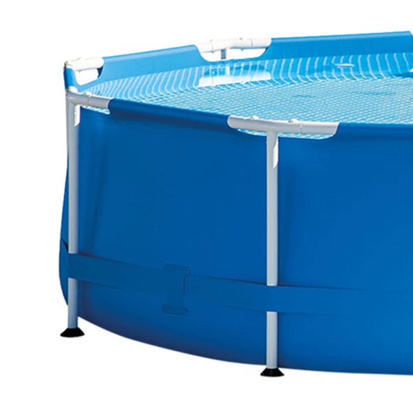 10  x 2.5  Circle 10  Deep Metal Frame Above Ground Pool - Image 4