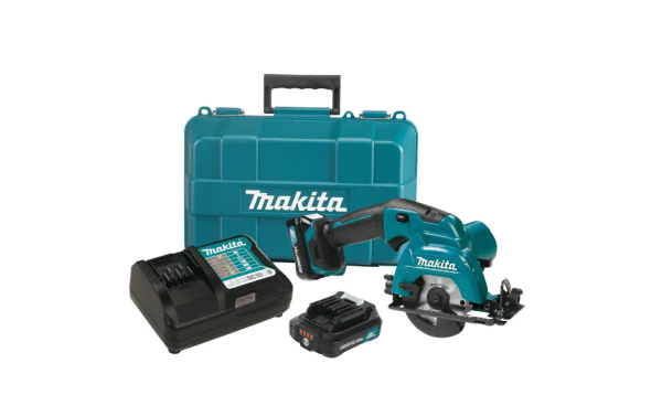 SH02R1 12-Volt Max CXT Lithium-Ion Cordless 3-3/8 in. Circular Saw Kit, Case (2.0Ah)