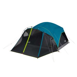 6-Person Carlsbad Dark Room Dome Camping Tent with Screen Room