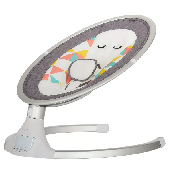 Zazu Cradling Swing by , Grey and Pink - Image 3
