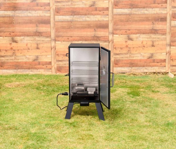 John McLemore Signature Series 530-Sq in Black Electric Smoker - Image 2