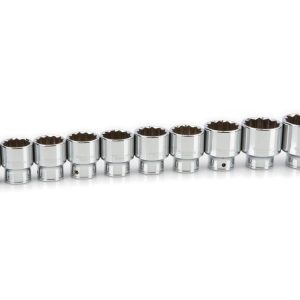 10-Piece Metric 3/4-in Drive 12-point Set Intermediate Socket Set