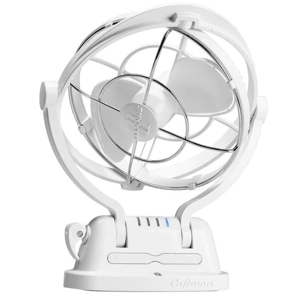 CAFRAMO 7010CAWBX Sirocco II Cabin Fan, Multi-Position, White - Image 3