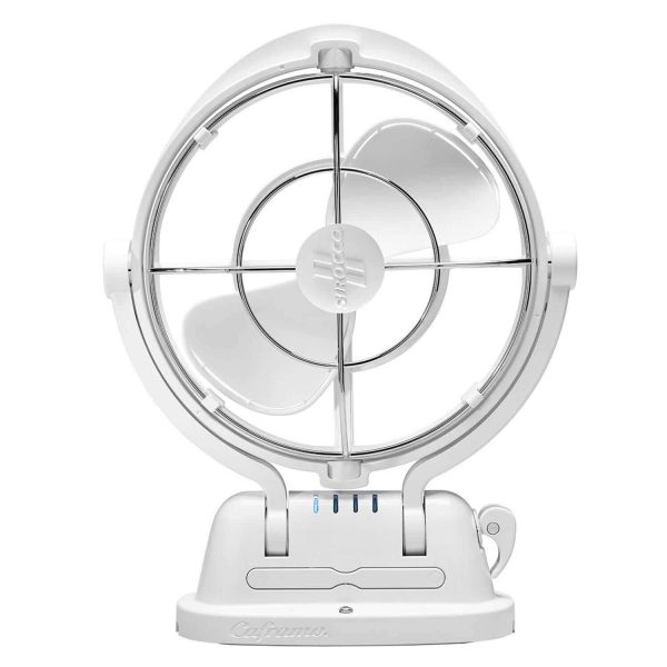 CAFRAMO 7010CAWBX Sirocco II Cabin Fan, Multi-Position, White - Image 2