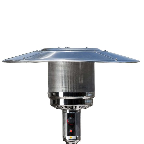 Fire Sense Espresso Finish Commercial Patio Heater - Image 6