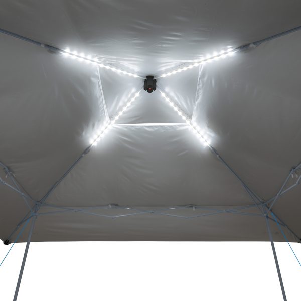 14  x 14  Instant Lighted Canopy for Camping   Blue, Gray - Image 9