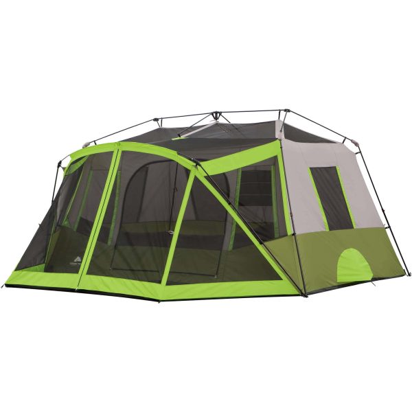 9 Person 2 Room Instant Cabin Tent with Screen Room - Image 2