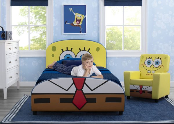 Nickelodeon SpongeBob SquarePants Upholstered Twin Bed by - Image 2