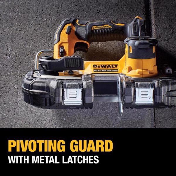 DeWalt 20V MAX ATOMIC Cordless Brushless Compact Band Saw Kit (Battery   Charger) - Image 3