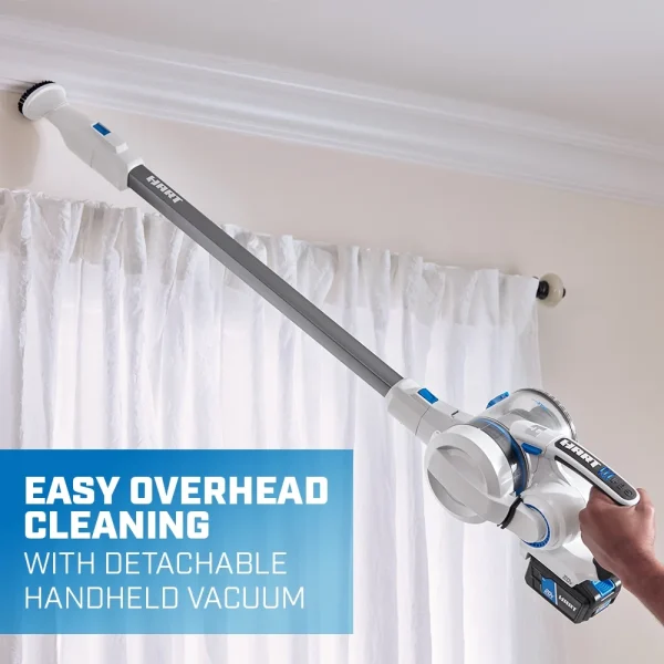 HART 20-Volt Cordless Stick Vacuum Kit, (1) 4.0Ah Lithium-Ion Battery - Image 3