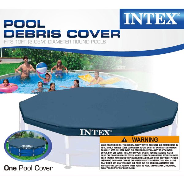 10  x 2.5  Circle 10  Deep Metal Frame Above Ground Pool - Image 10