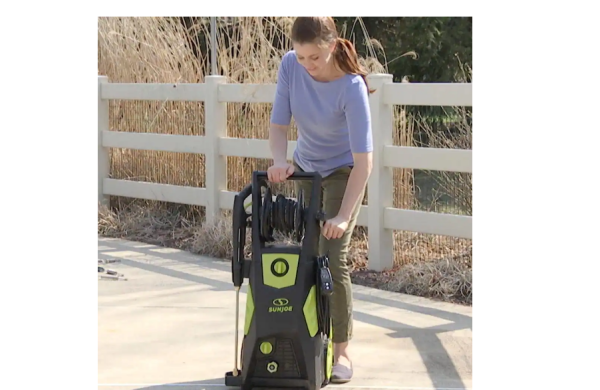 Sun Joe SPX3501 2300 Max PSI 1.48 GPM Brushless Induction Electric Pressure Washer with Hose Reel - Image 2