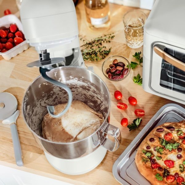 Beautiful 5.3QT Capacity Lightweight   Powerful Tilt-Head Stand Mixer, White Icing by Drew Barrymore - Image 10