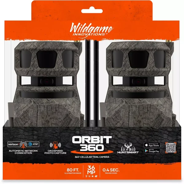 Wildgame Innovations 360 36.0 MP Infrared Cellular Game Camera 2-Pack - Image 2