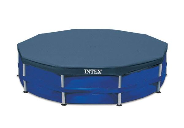 10ft x 10ft x 30in Pool w/ 10 Foot Round Pool Cover and Filter Cartridge - Image 10
