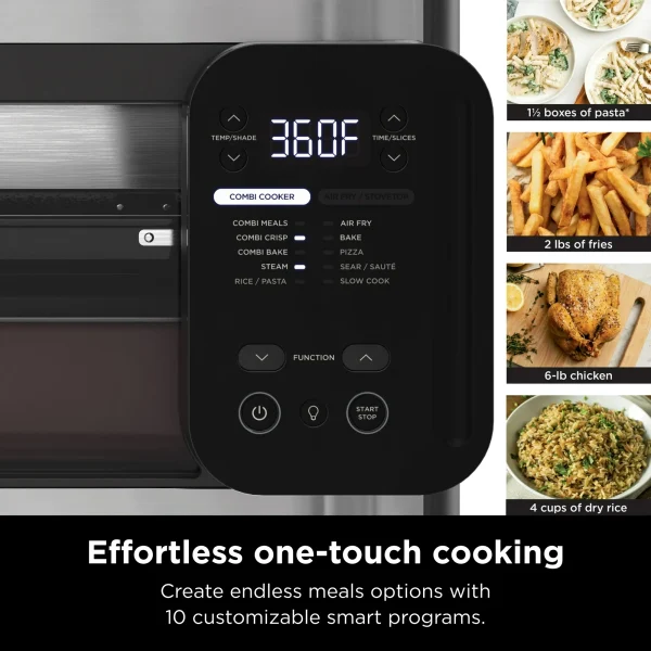 Combi All-in-One Multicooker, Oven,   Air Fryer, 10-in-1 Functions, Stainless Steel, SFP700 - Image 8