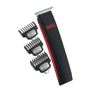 Wahl Edge Pro Lithium-Ion Cordless Beard Trimmer with T-Blade17 pc Grooming Kit for Men   9895