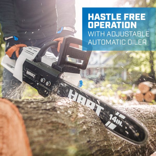 40-Volt Cordless Brushless 14-inch Chainsaw Kit (1) 4.0Ah Lithium-Ion Battery - Image 9