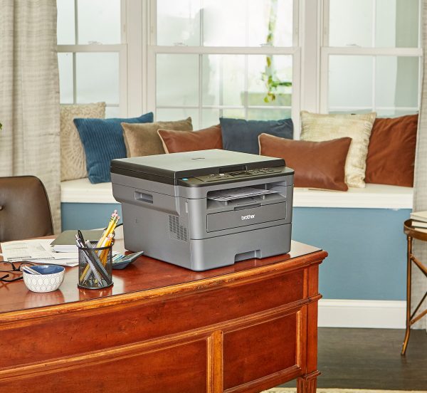 HL-L2390DW Monochrome Laser Printer with Convenient Flatbed Copy   Scan, Duplex Printing and Wireless Connectivity - Image 8