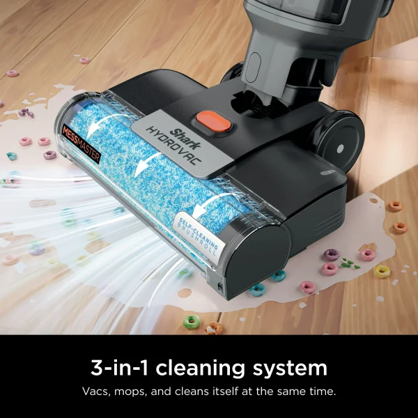 HydroVac MessMaster Heavy Duty 3-in-1 Vacuum, Mop   Self-Cleaning Floor Cleaning Machine, Corded WD160 - Image 2