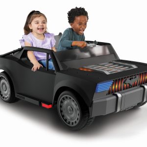 12V Batman Batmobile Battery Powered Ride On Car   Includes Remote Control Motorcycle for Boys   Girls Ages 3 Years and Up
