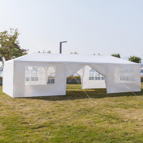Zimtown 10x30ft Party Patio Tent Canopy Gazebo Pavilion Event Canopies(8 sides) - Image 7