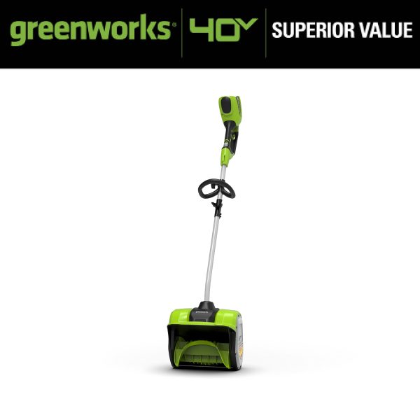 12  40V Single-Stage Battery Powered Push Snow Blower - Image 3