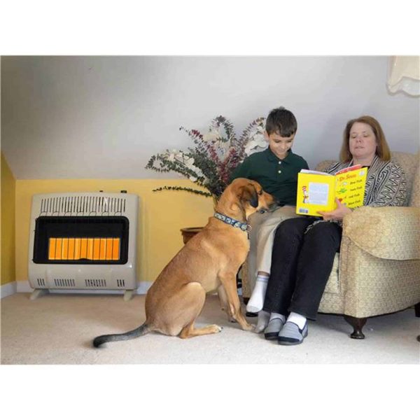 30,000 BTU Vent Free Radiant Propane Heater - Image 4