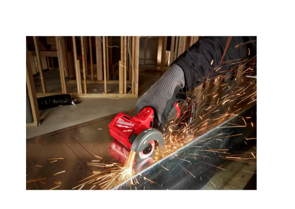 2522-21XC-2364-20 M12 FUEL 12-Volt 3 in. Lithium-Ion Brushless Cordless Cut Off Saw Kit with M12 Flood Light - Image 5