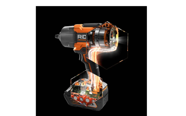 R86211KN 18-Volts Brushless Cordless 1/2 in. High Torque 6-Mode Impact Wrench Kit with 4.0 Ah Battery and Charger - Image 9