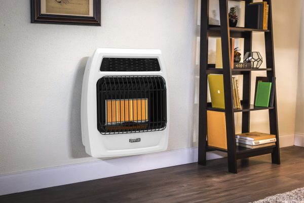 30,000 BTU Natural Gas Infrared Vent Free Thermostatic Wall Heater - Image 3
