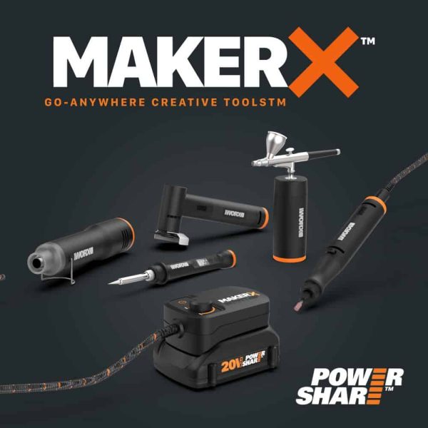 MakerX Variable Speed Corded 20-volt Max Multipurpose Rotary Tool Kit - Image 8