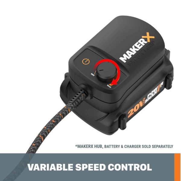 MakerX Variable Speed Corded 20-volt Max Multipurpose Rotary Tool Kit - Image 4