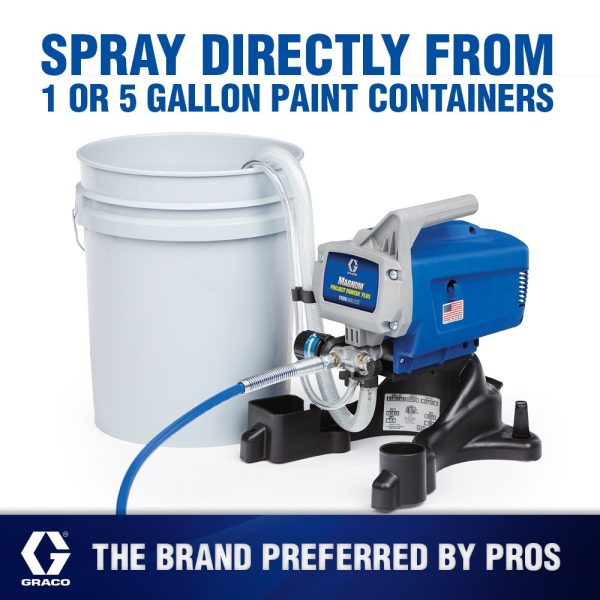 Graco Magnum Project Painter Plus Electric Stationary Airless Paint Sprayer - Image 11