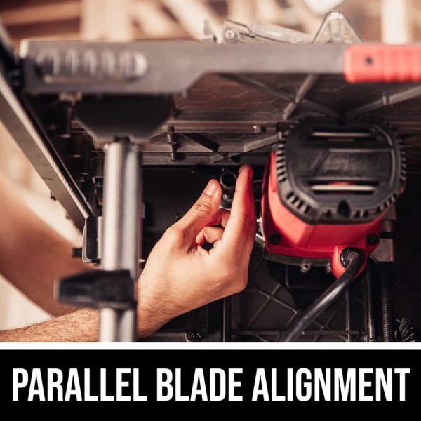 SKIL 10-in 15-Amp Portable Jobsite Table Saw with Folding Stand - Image 4