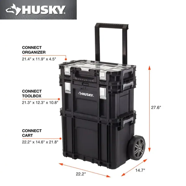 230381 22 in. Connect Rolling System Tool Box - Image 3