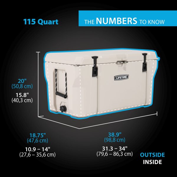 Lifetime 115 Quart High Performance Cooler (91108) - Image 2