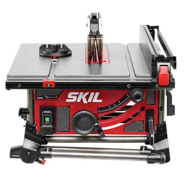 SKIL 10-in 15-Amp Portable Jobsite Table Saw with Folding Stand - Image 10
