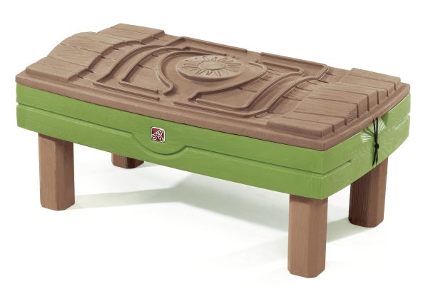 Naturally Playful Sandbox Kids Water Table Cover and Umbrella - Image 5
