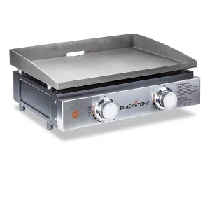 22  Tabletop Griddle (Dual Zones, Even Heat) | Portable Grill Power for Any Meal