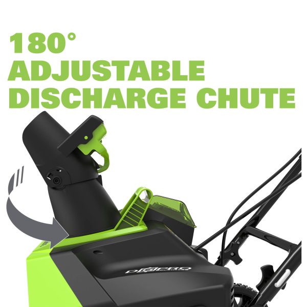 40V 20-inch Brushless Snow Thrower, Battery Not Included, 2601102 - Image 5
