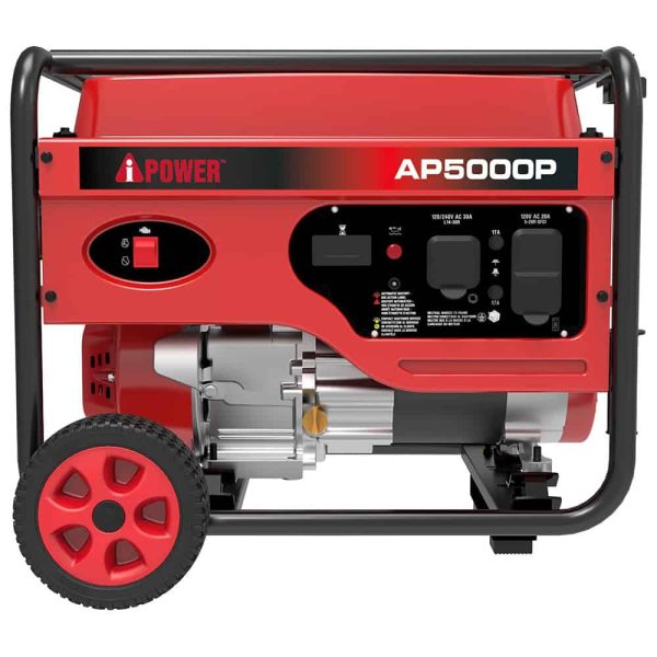 A-iPower High Output 5000/4000-Watt Portable Generator with Hour Meter   CARB Compliant - Image 7