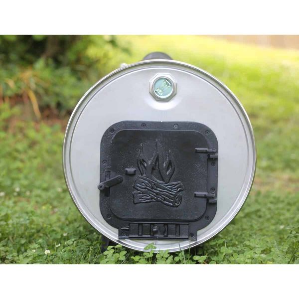 US Stove Company Outdoor 1-Burner Wood Manual Iron Outdoor Stove - Image 6
